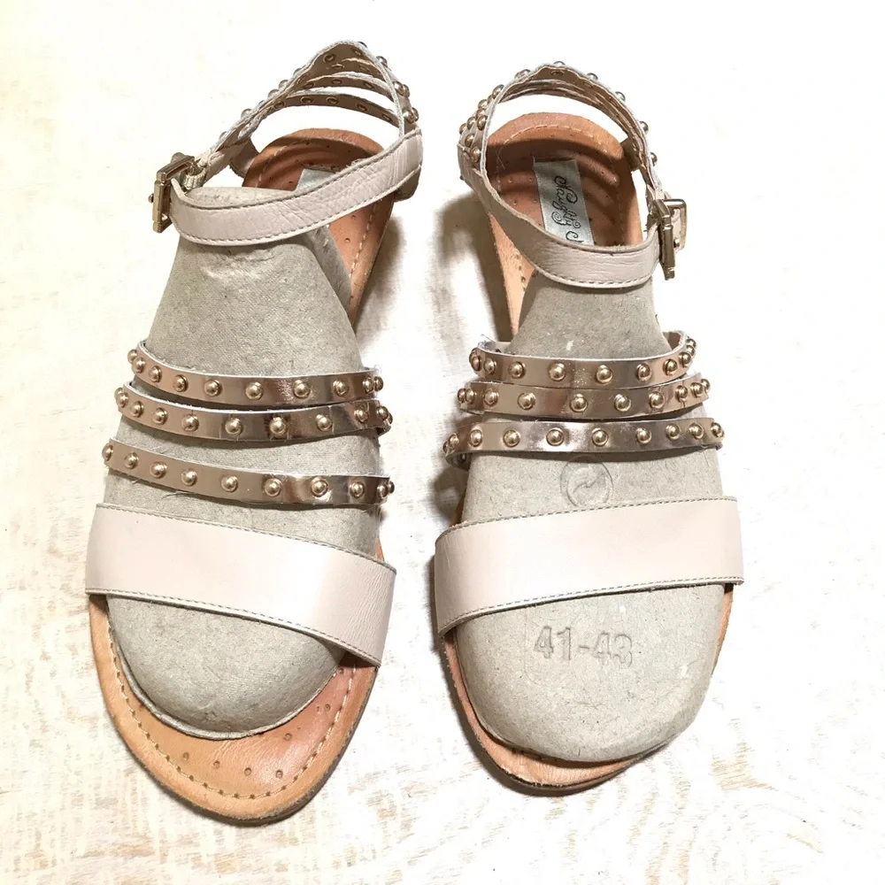 Naughty Monkey Slingbacks Studded Sandals